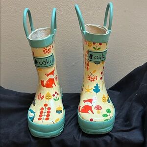 Oaki Forest Friends Rainboots Toddler 5